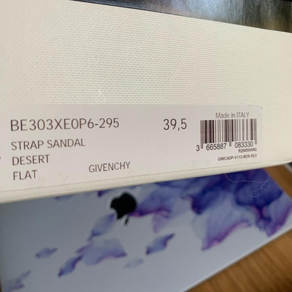 Givenchy 4G Logo Crisscross Sandals - Picture 9 of 9